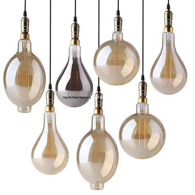 Industrial Pendant Light with Large Bulb - Perfect for Banquets, Cafes, B&Bs, Bars, and Trendy Spaces.