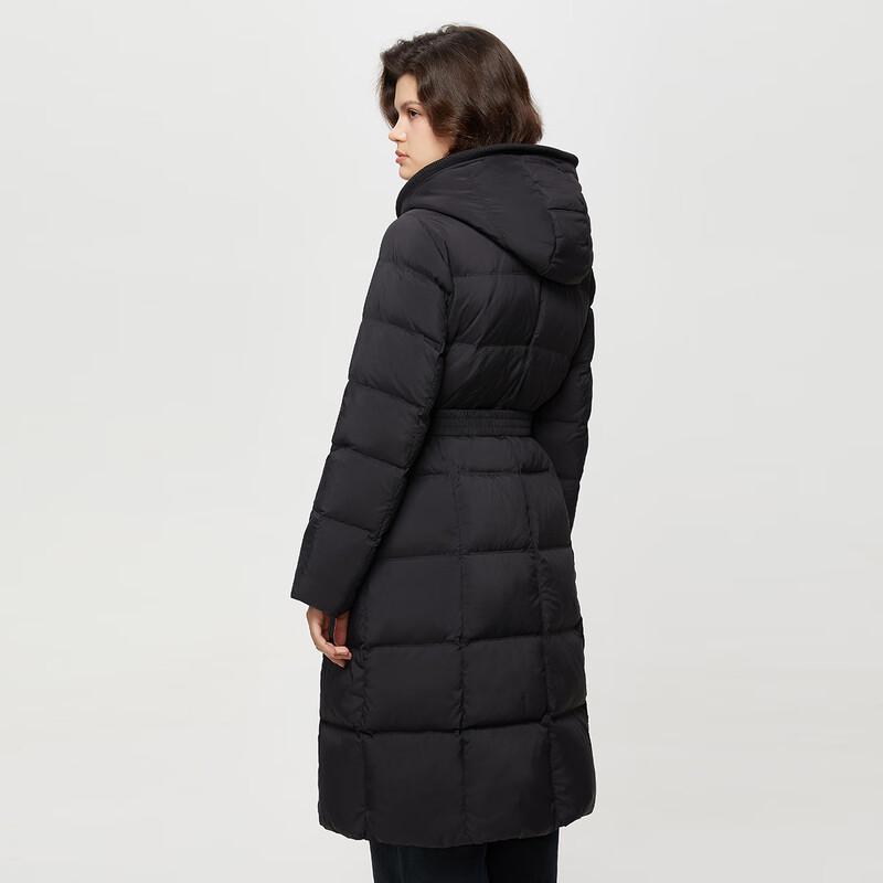 Women's Winter Loose Long Hooded Down Jacket