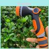 Garden Water Spray Gun With Abs Plastic Handle For Home Irrigation And Car Wash