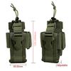1Pc Adjustable Radio Holder Bag Molle Two Way Radio Holster Pouch Holder Nylon Duty Storage Case Walkie Talkie Bag