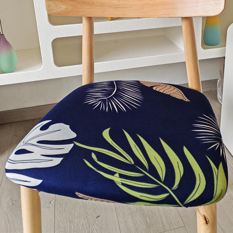 

Seat Covers For Dining Room Stretch Printed Chair Cover Removable Washable Upholstered Chair Slipcovers For Kitchen, Office 1Pc 1piece