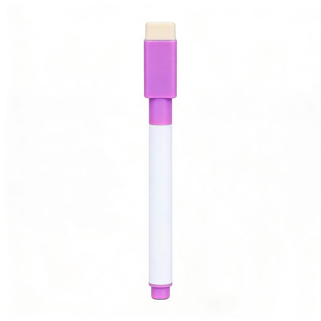 Magnetic Erasable Whiteboard Marker Pens for Kids and Teachers - Water-Based, Black with Brush, Easy to Erase