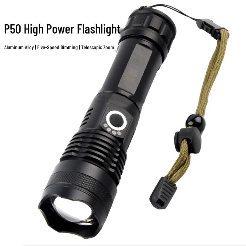 Tri-polar Outdoor Rechargeable Flashlight