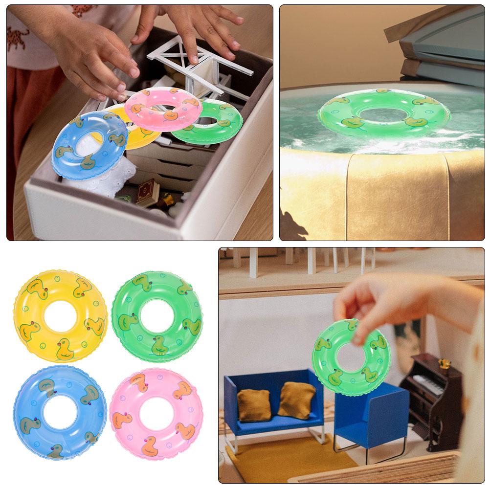 20 Pcs Inflatable Swimming Ring Children'S Toys Cartoon Kidtraxtoys Pp Childrens Inflatable Mini Swimming Circle Float Toy St Practical Use