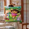 Cartoon-DORA-The-Explore Pillow Anime Pillow Sofa Bed Head Pillow Cover Cushion Cover 45x45 Cm Fashion