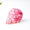 Crystal Resin Skull Decor With Natural Stones For Office And Home Tabletop Display