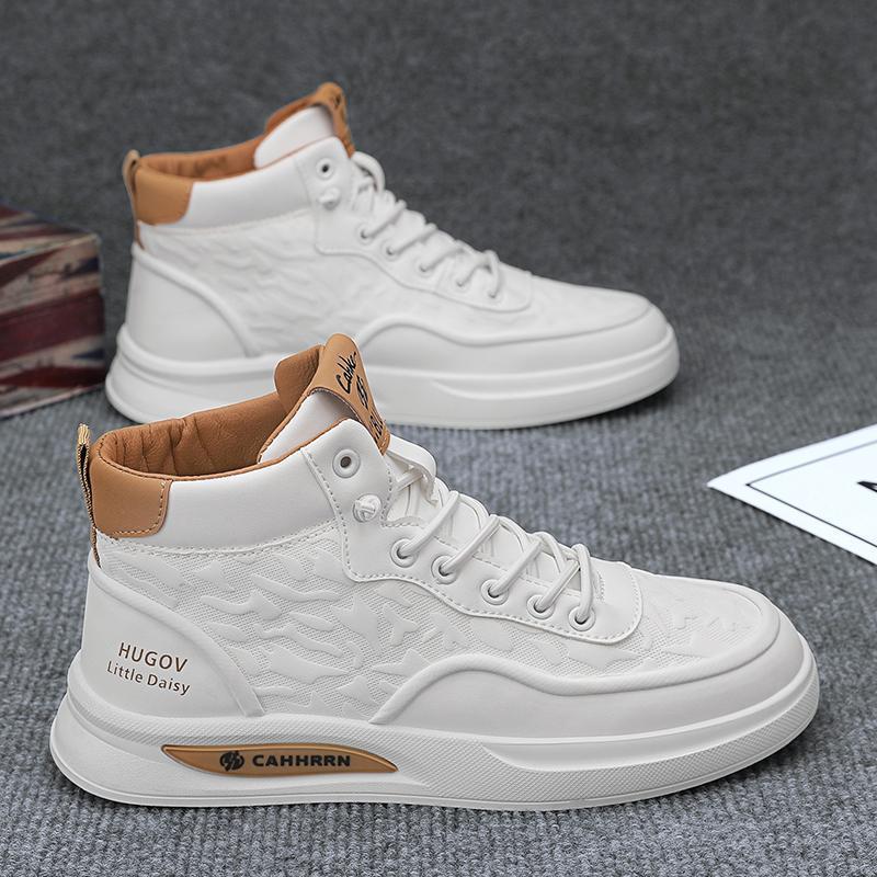 Autumn new little white shoes men's casual platform trend versatile comfortable sports trendy shoes men's board shoes