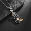 Retro Domineering Ouroboros Wrapped Around The Tree of Life Pendant Necklace Men's Personalized Punk Cool Casual Jewelry Gift