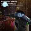 Motorcycle Heated Handlebar Grips 3 - Gear Temperature Control Fast Heating Non-Destructive Stick-On Installation Warmers