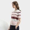 Fila Funky Striped Knit Sweater Women Tops F11W431413FIV