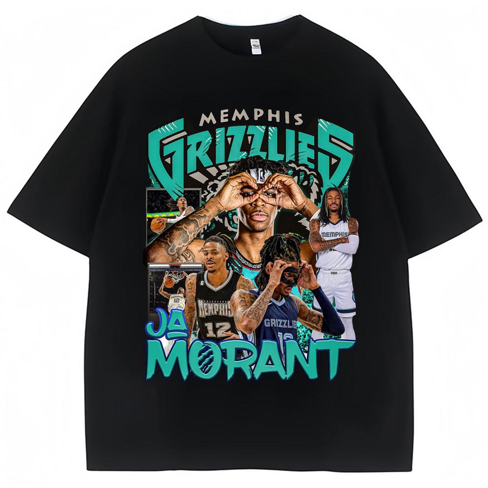 

Memphis Graphic T Shirt Basketball Fans Gifts Short Sleeve Vintage Men Women Harajuku Fashion S