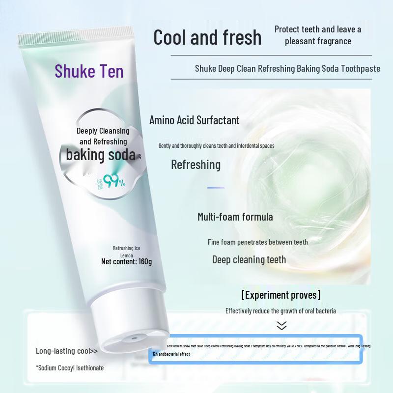 Saky Baking Soda Deep Cleaning & Whitening Toothpaste