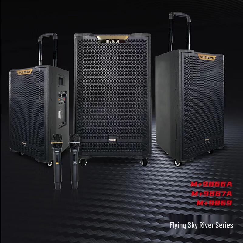 Malata M+9867A Portable KTV Trolley Speaker