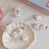 Tooth Hair Snap Clip Y2K Girls Accessories Sweet Handmade Hairpin Women Girl