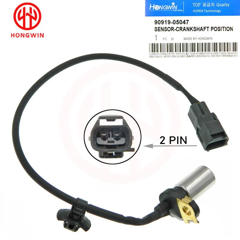 Genuine NO: 90919-05047 New Crankshaft Position Sensor Fits Lexus Scion Toyota Camry Corolla RAV4 Matrix 90080-19024,9091905047