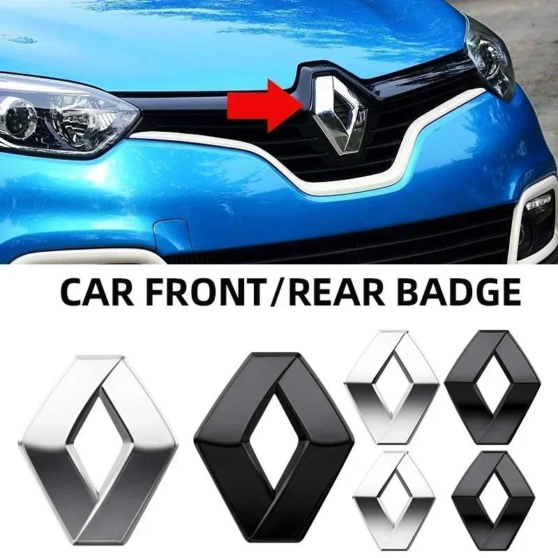 2026 Horké Pro Renault Kryty kol 1 kus zadní znak kufru přední mřížka kapota kufr Znak logo Pro Renault RS Koleos Captur Talisman