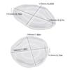 2PCS Epoxy Resin Crafting Molds Large Silicone Trays Moulds Candle Holder Molds Silicone Texture for Jewelry Tray Plate
