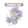 Elegant Flower Hair Claw Clip For Women Girls Secure Hold Styling Accessory Plastic Hair Decoration for Wedding Party