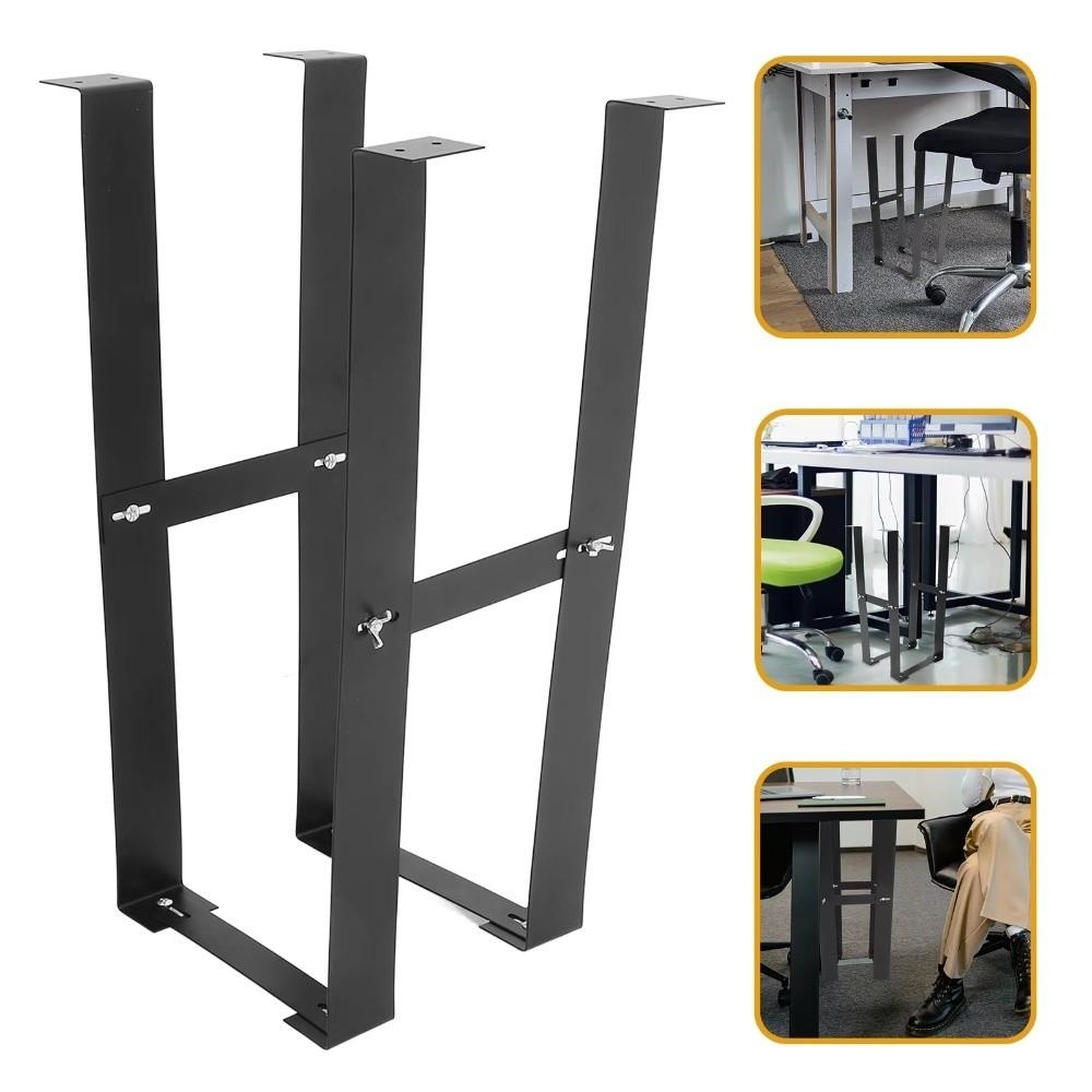 Sturdy Adjustable CPU Stand Rustproof Computer Mainframe Hanger  Office Setup