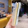 Korean and Japanese Style Solid Color Glitter Case Compatible with iPhone 16 Pro Max Phone Case Apple 17 Rhinestone Lens Case 14/15