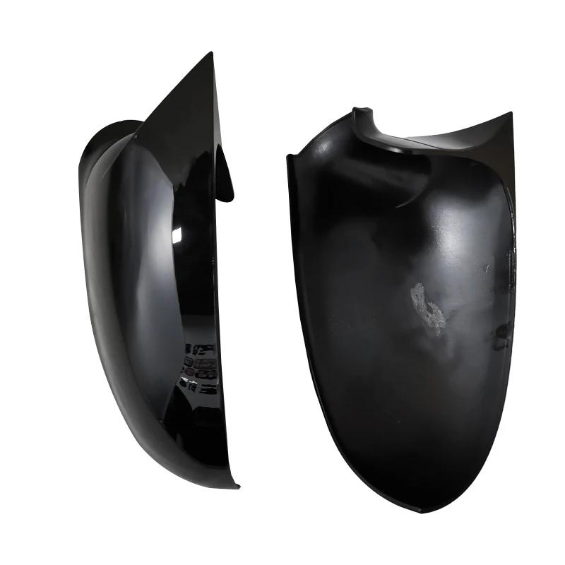 Bat Side Mirror Cover for Golf 5 VW 2003-2009 GTI R32 Car Accessories Shiny Piano Black Tuning Auto Sport Bat Design TSI TDI FSI
