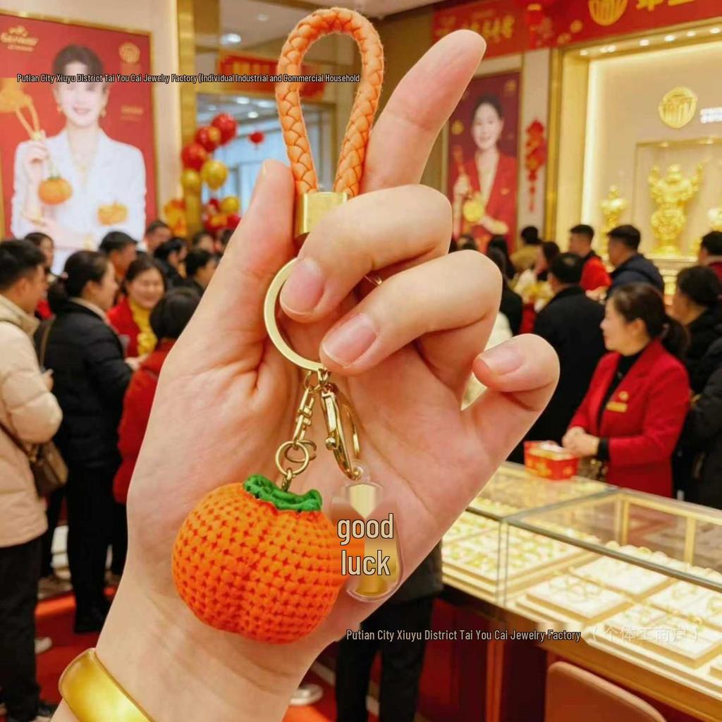 Creative DIY Good Luck Keychain Pendant