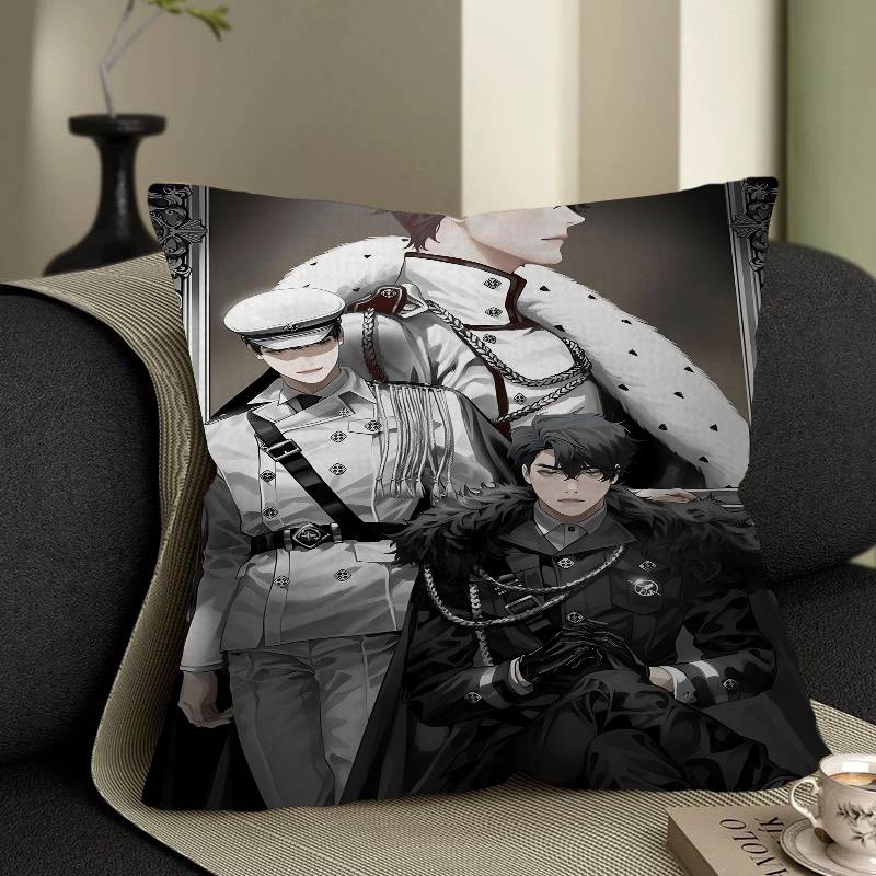 Omniscient R-Reader V-Viewpoint Pillow Cover Sofa Cushion Cover Home Room Decoration Children Gift Peach skin 18*18(CM)-1Pcs