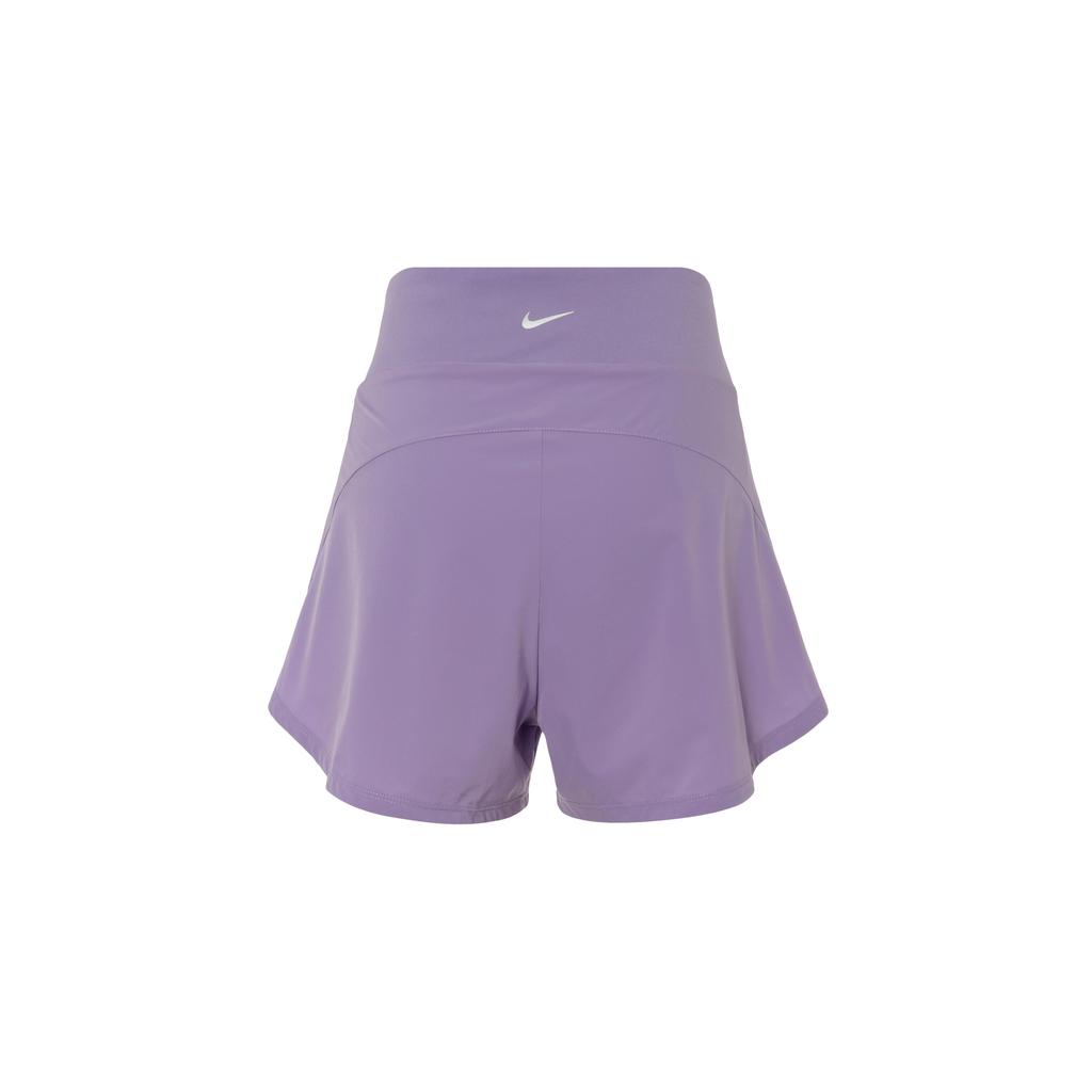 New Nike Dri Fit Sports Shorts Women's Space Purple DX6019-567
