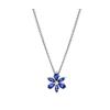 Blue Sparkling Herbarium Necklace 392387C02
