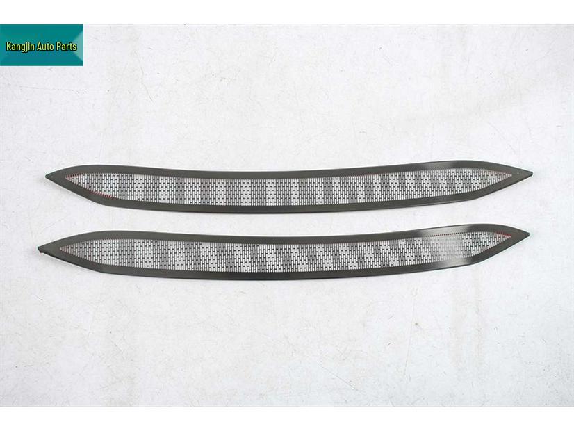 Compatible with Porsche Panamera: Black Titanium Stainless Steel Interior Speaker Grille