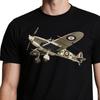 WWII Royal Air Force Supermarine Spitfire Fighter TShirt 100 Cotton ONeck Summer Short Sleeve Casual Mens Tshirt Size S3XL