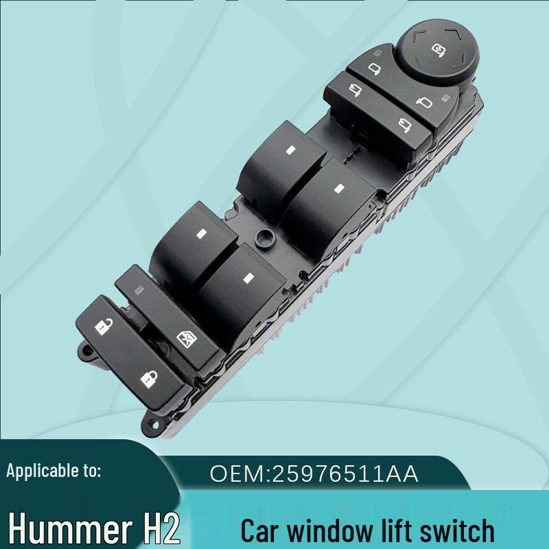 GMC Escalade/Cadillac Driver Side Electric Window Switch Assembly