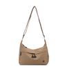 Nylon Small Square Bag Waterproof Canvas Casual Shoulder Phone Purse For Daily Use