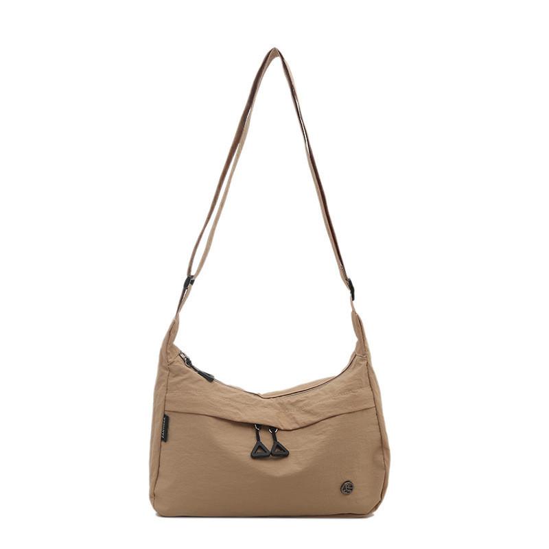 Nylon Small Square Bag Waterproof Canvas Casual Shoulder Phone Purse For Daily Use