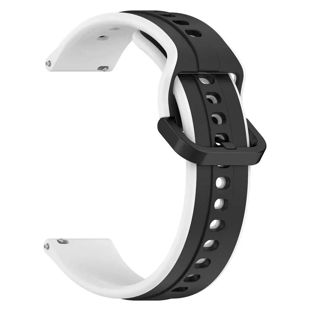 Silicone Sports Band For TicWatch Pro 3 Ultra Strap For TicWatch GTW/GTX/S2/E2/E3/GTH Replacement 20 22mm Breathable Accessorie