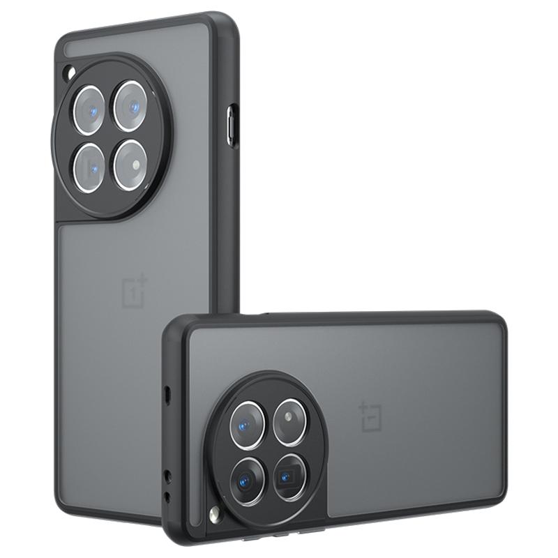 

Для OnePlus 12 5G Чехол Защита Объектива Матовое Покрытие ПК+ТПУ Чехол для Телефона A