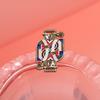 And Fun Unique Metal Brooch With Cartoon Character Kings And Queens For Occasions All