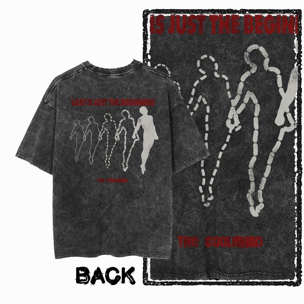 

G13 Back Printing Cool Printing Men s T-shirt/pickled Streetwear Large Size Retro O-neck Men s T-shirt S