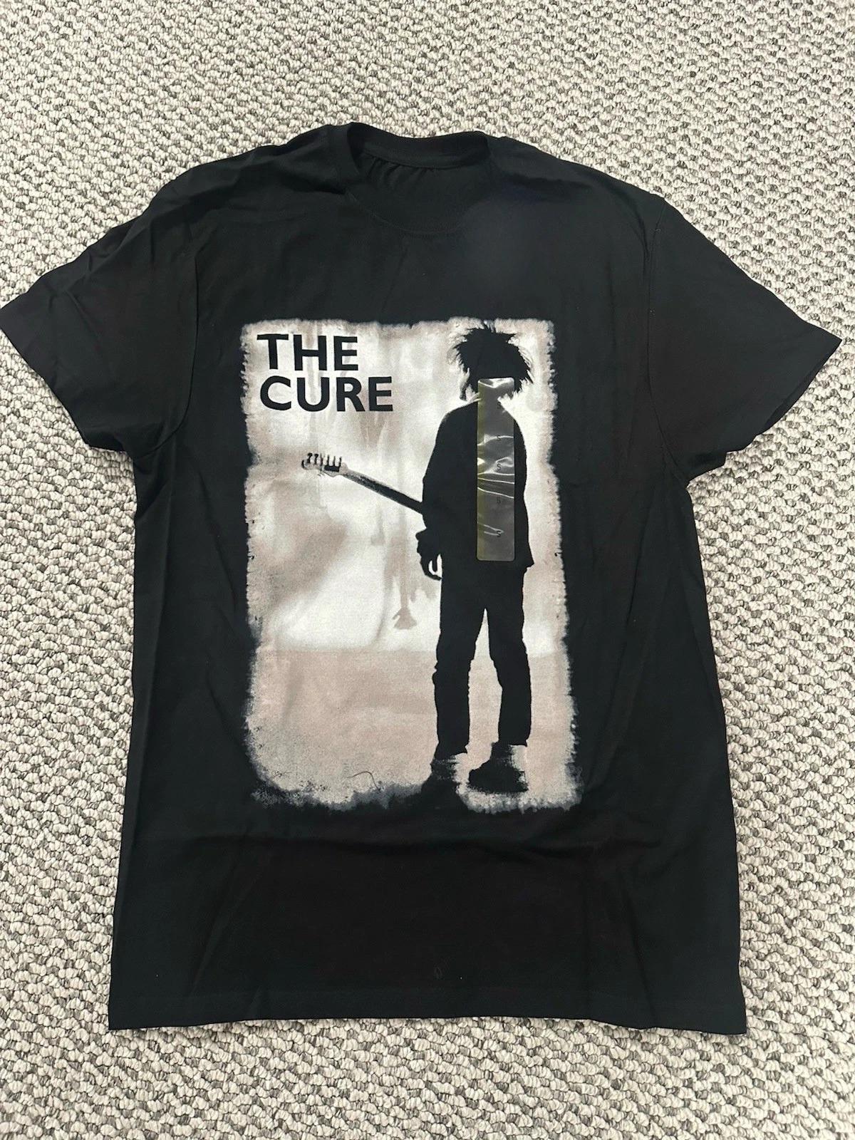 

Summer Hot Sale NEW with Tags Men The CURE Graphic Band Shirt Black Tshirt Short Mens Short Sleeves 3XL