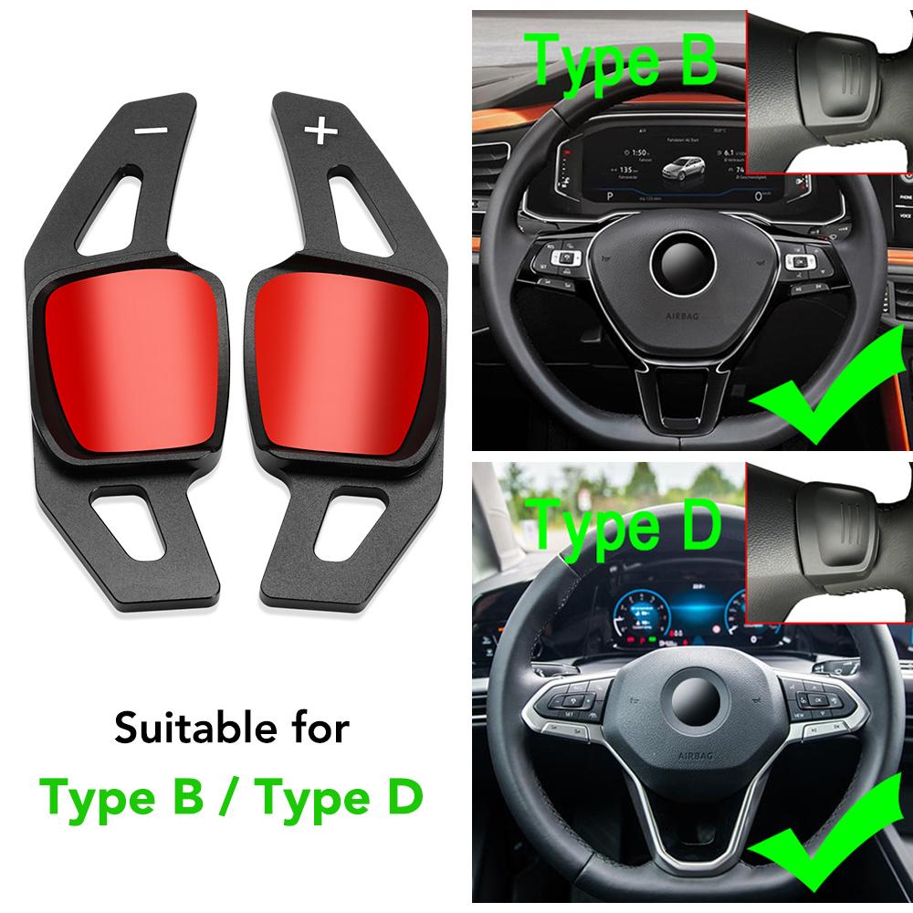 Shift Paddle For Volkswagen VW Tiguan Jetta MK6 Golf 7 Alltrack MK7 Passat B8 Variant Car Steering Wheel DSG Shifter Extension