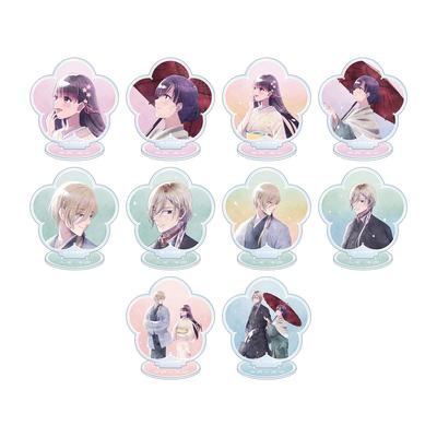 TV Anime Happy Original Illustration of Ayumi Watercolor Trading Acrylic Stand Box of 10 "My Marriage" Ver.
