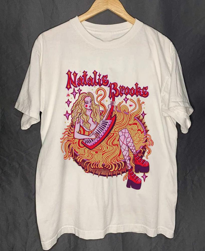 

New Rare Natalie Brooke Singer Poster Album White S to 5XL Tee Shirt ZL551 Unisex T-Shirt M