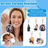 2D Plane, Acrylic Cartoon Keychain, Can Be Hung Schoolbags, Shoulder Bags, Keys,Cute Keychain,Dressing Embellishment.