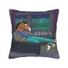 Pillow Case Anime B-BoJack H-Horsemans Soft  Pillow Cover For Sofa Couch Bed Living Room Cute Funny Pillowcases