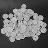100pcs Dental Laboratory Burs Abrasive Grinding Polishing Rubber Wheel Tool (Grey Fine)