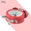 A Little Sound Alarm Clock Metal Main Body PVC Clock Face