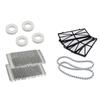 Replacement Brush Kit As Shown Robotic Pool Cleaner Parts Easy Installation Design Fine And Ultra-Fine Filtration