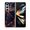 For Samsung Galaxy Fold 6 Case Cool Space Animal Clear Hard Phone Cases for Galaxy Z Fold6 5G 2024 Back Cover Zfold6 Shells Capa