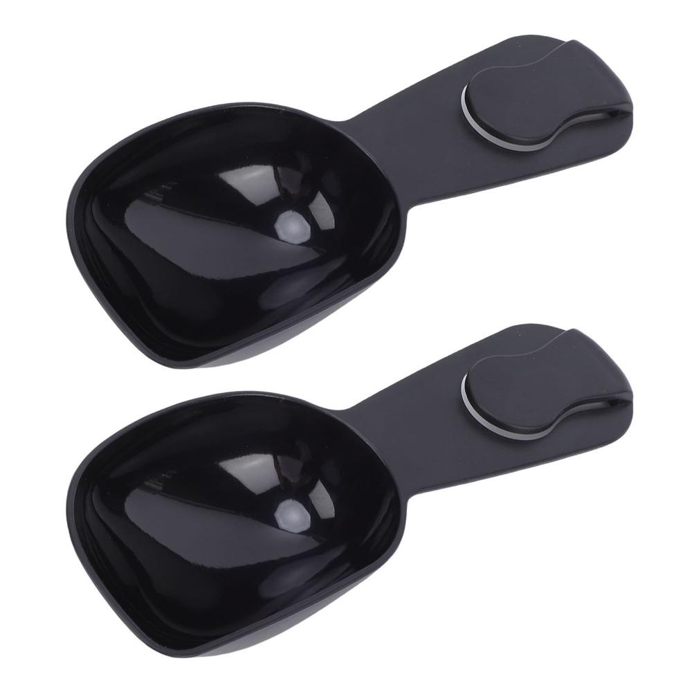 2pcs set Plastic Coffee Scoop Multifunctional Small Spoon Bean Spoon Tablespoon Scoop  Espresso