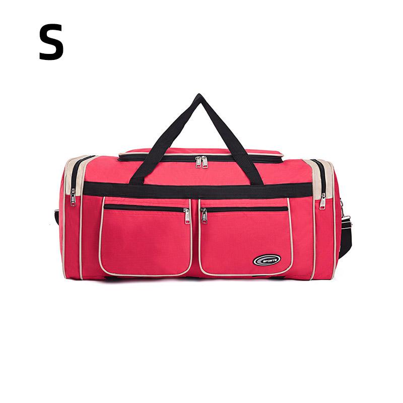 Large-capacity Waterproof Foldable Hand-held Travel Bag Short-distance Travel Multifunctional Luggage Bag Lightweight Burden-reducing Storage Bag